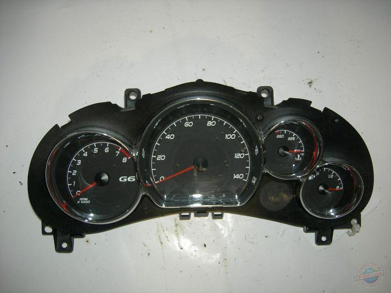 Cluster / speedometer g6 20442 07 cluster 2k lifetime warranty