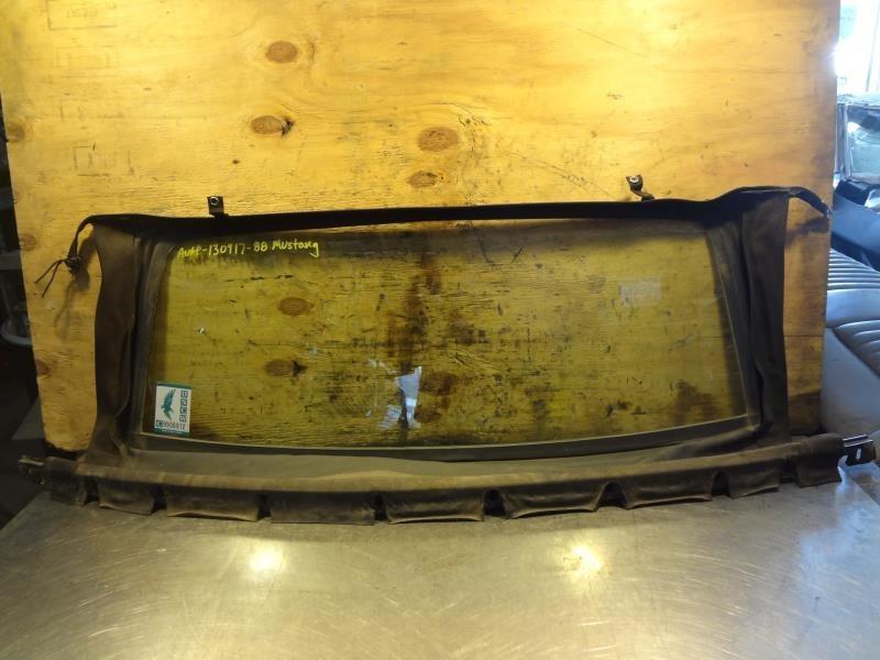 83 84 85 86 87 88 89 90 91 92 93 mustang convertible non-heated back glass