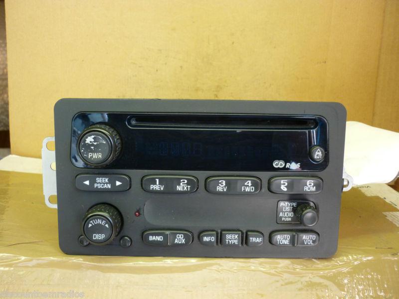 00-05 chevrolet impala malibu radio cd 10324040 factory *