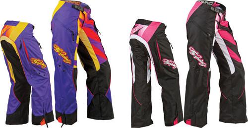 Fly racing youth girls kinetic over track boot pants