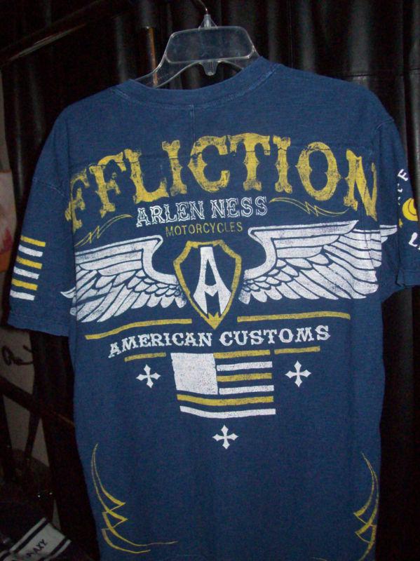 Vintage - affliction american customs ----- arlen ness motorcycles ------ size m