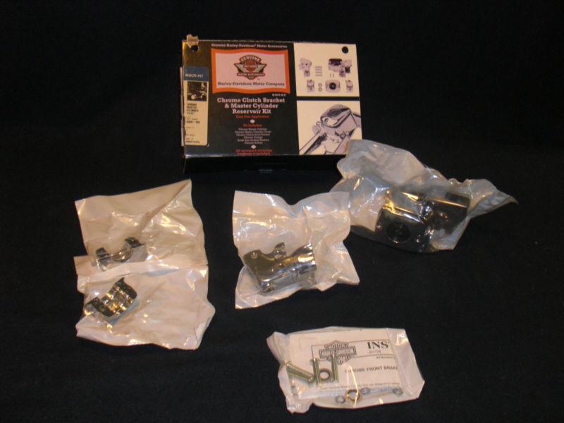 **new** authentic harley davidson clutch bracket & master cylinder kit 45281-99