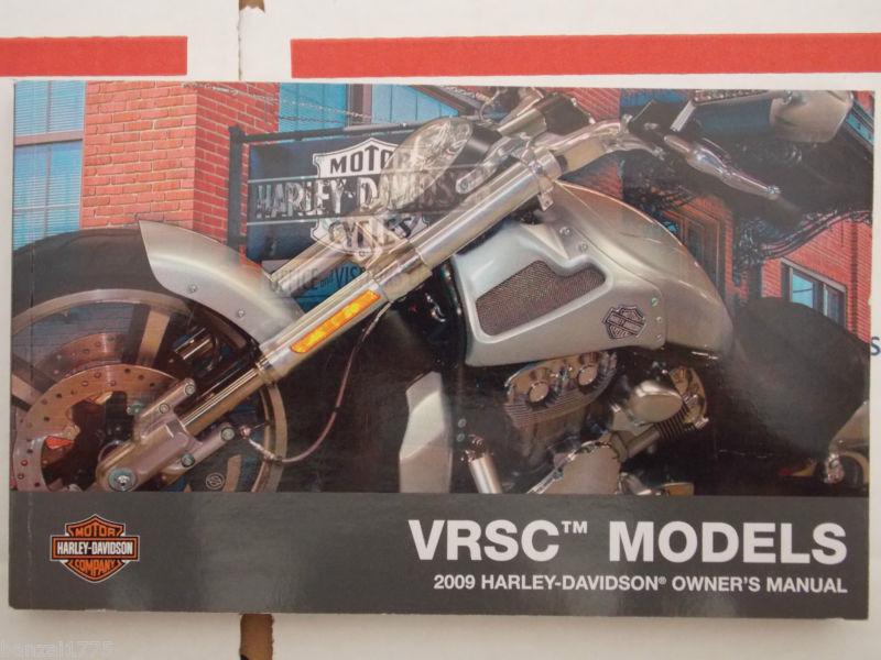 2009 harley davidson v-rod vrsc models owner's manual   99736-09