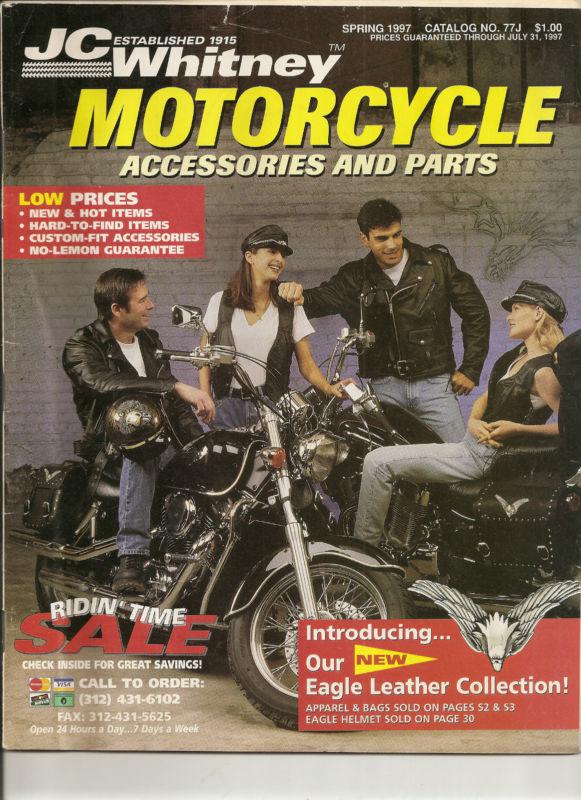 Jc whitney motorcycle catalog 1997 magazine accessories and parts