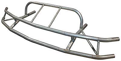 Allstar performance all22381 front bumper mastersbilt steel 1.50" x 0.095"