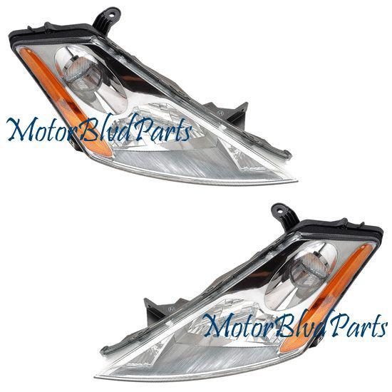 03-07 murano headlights headlamps right+left oe style