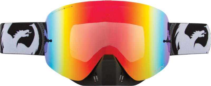 Dragon alliance nfx goggles bullets/red lens