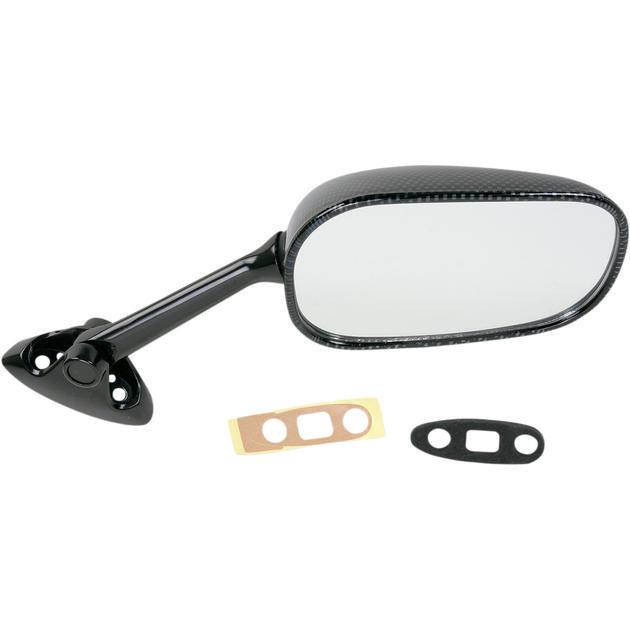 Emgo replacement mirror right carbon fits suzuki gsx-r750 2004-2005