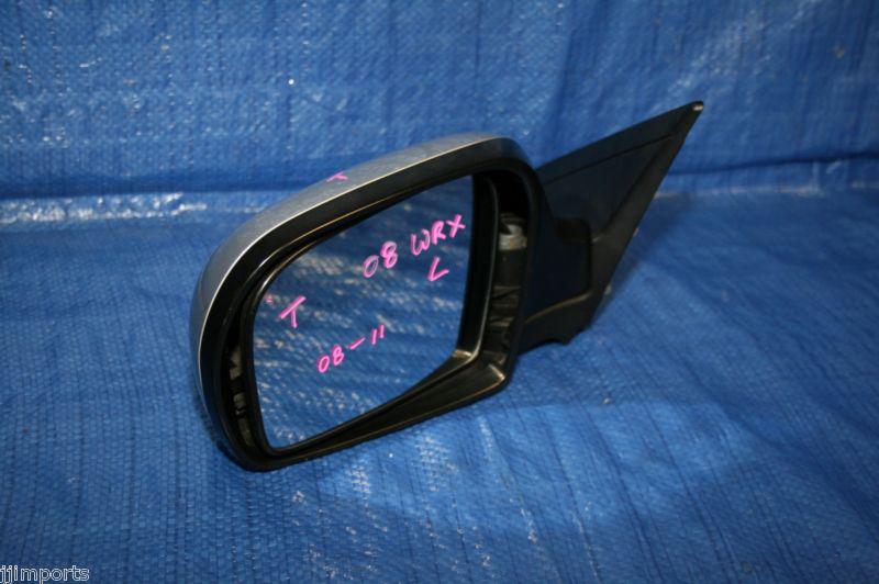 08 09 10 11 12 13 subaru impreza wrx sti oem driver left door mirror ge7 gh7