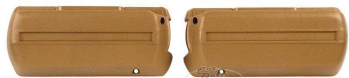 Dii arm rest bases - ivy gold, 2pc