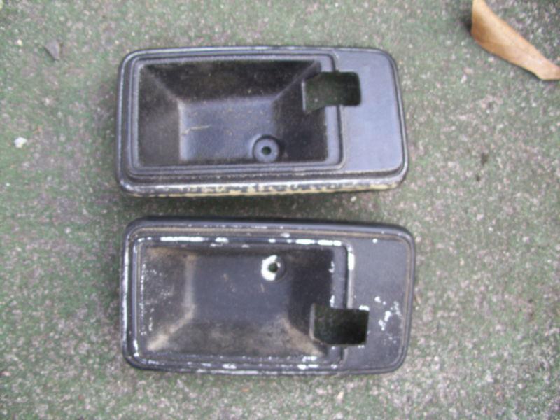 75-81 trans am firebird  door panel inner door handle bezel set 77 78 se 79 y84