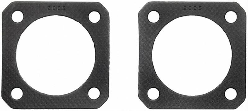 Fel-pro performance fel2005 collector gaskets 4-hole pair 3" inside diameter -