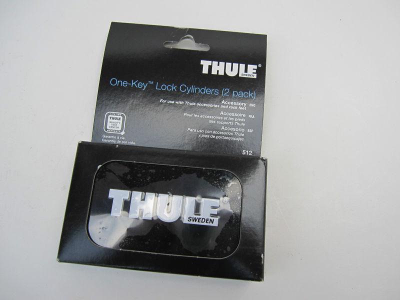 Thule locking cylinders package of 2 (#512) - new in box