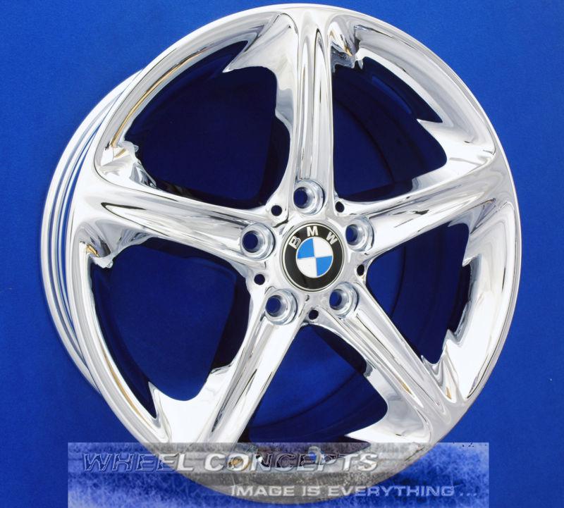 Bmw 128i 135i 18 inch wheels chrome exchange 18" rims 128 135 i style #264