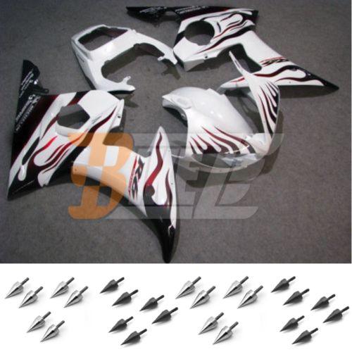 Free bolt kit! injection fairing kit bodywork for yamaha yzf 600 r6 2003 pac