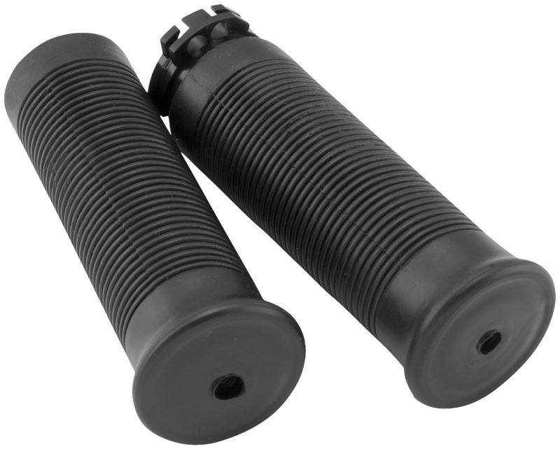 Avon black jack hammer hand grips for 1982-2013 harley softail dyna bobber xl