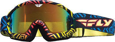 Fly fly goggle zone deviant snow fire mirror / bronze lens 37-2290