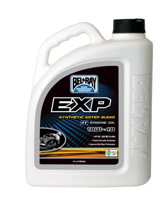 Bel-ray exp synthetic ester blend 4t engine oil 10w-40 4-liter 99120-b4lw