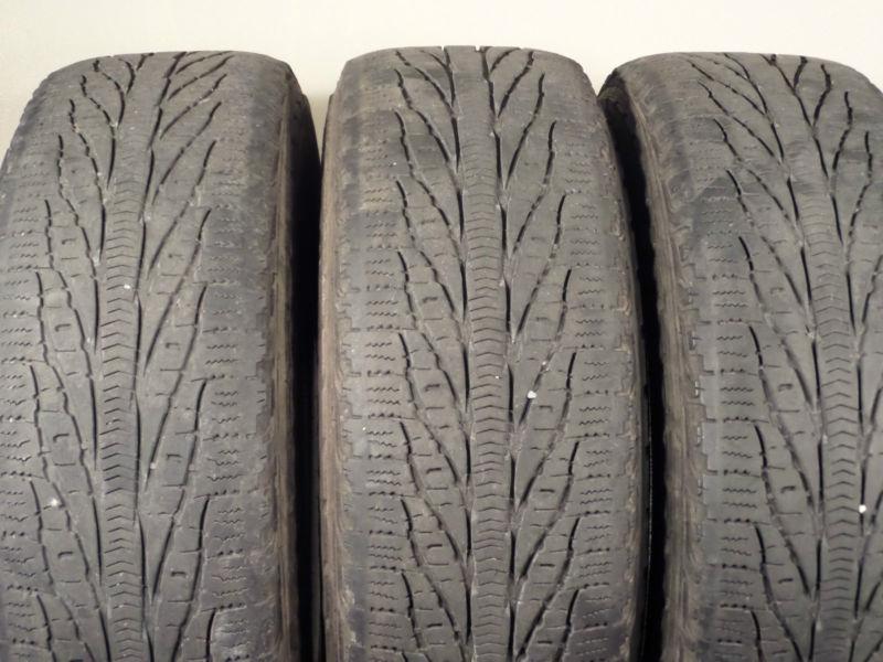 3 available 245/65r17 goodyear fortera triple tread 103t 245/65/17  used  17-10g