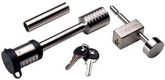 Master lock receiver/coupler adjustable set stainless 1481datsc