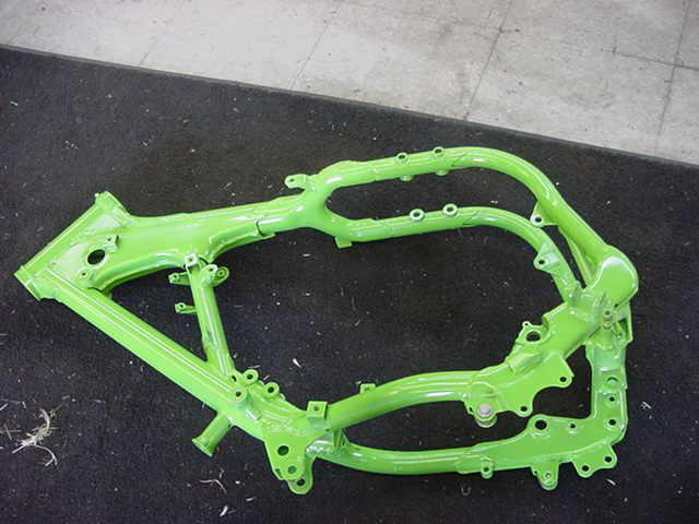 Kawasaki kx500  frame nice painted 1987