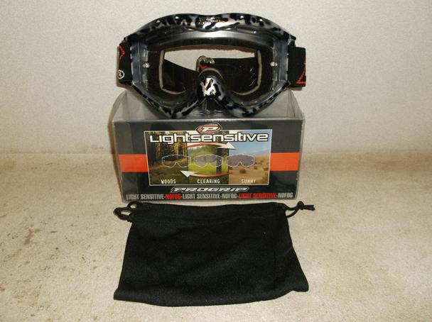 Black leopard finish progrip 3400 series goggles - $48 new!!!