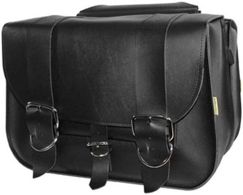 New willie & max the mechanic saddlebags, black, 14.5" x 12.5" x 5.5"