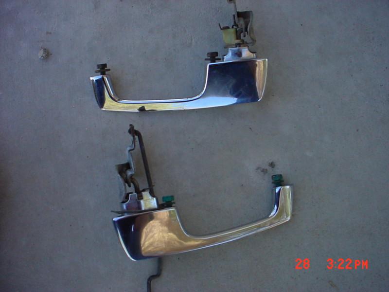 1980-1985 cadillac door handles,exterior,2 handles,eldorado