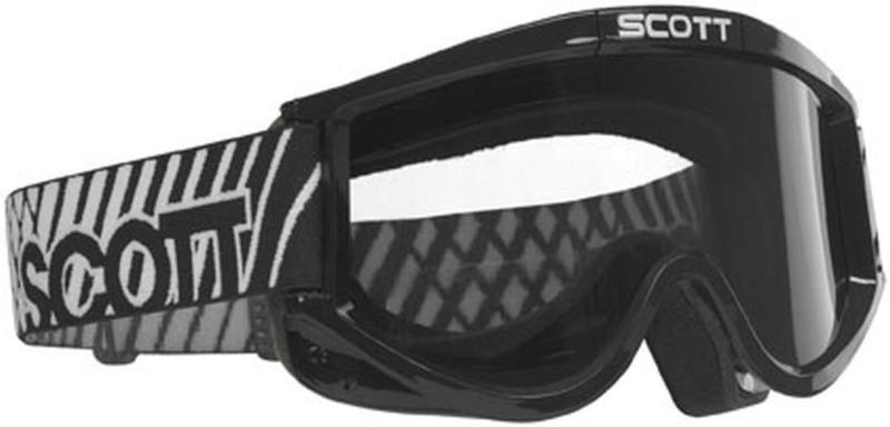 New scott 87 otg sand w/ gray standard lens adult goggles, black, one size