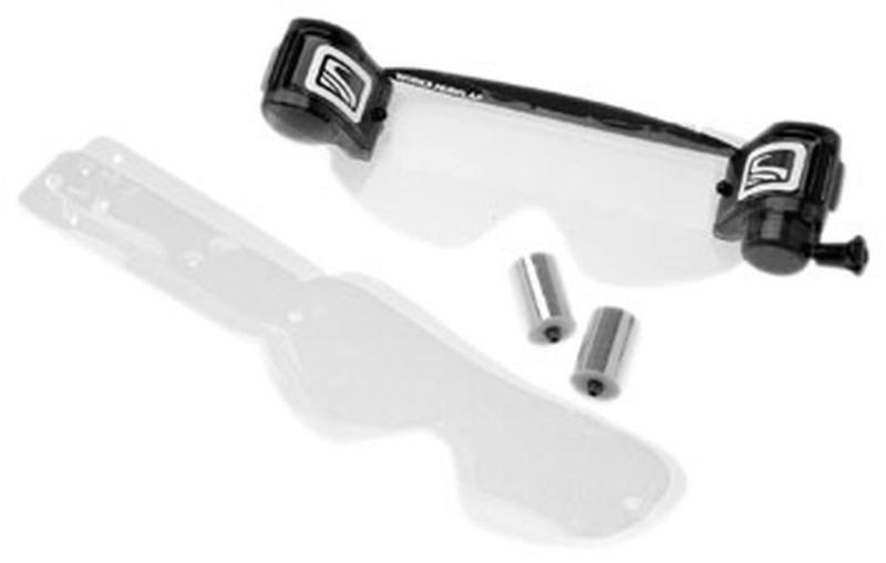 Scott 80's/recoil series works film kit for goggles,1 mud flap & 2 rolls of film