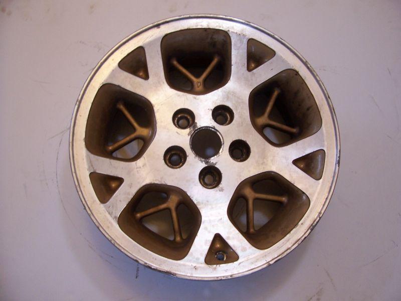 96 97 98 jeep grand cherokee limited 16  alloy & gold wheel y spoke stock #2c