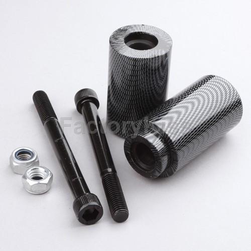 Gau motorcycle frame slider for kawasaki zx 7r 1999-2003 carbon fiber