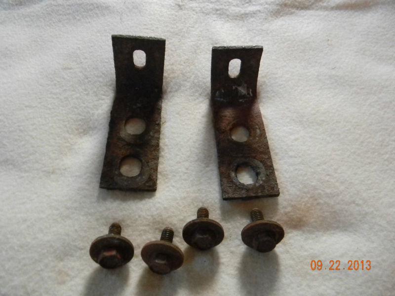 '70 dodge challenger rear buumperette brackets