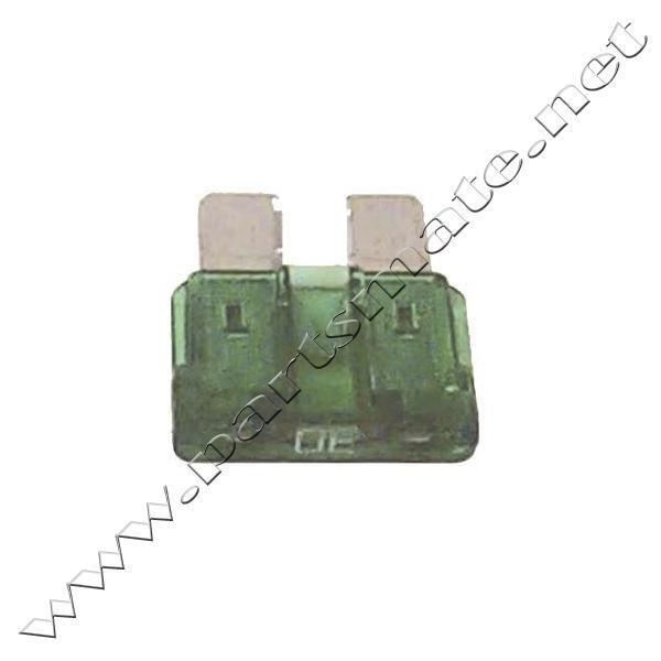 Sierra fs79580 ato fuses / fuse ato 30 amp green   5/cd