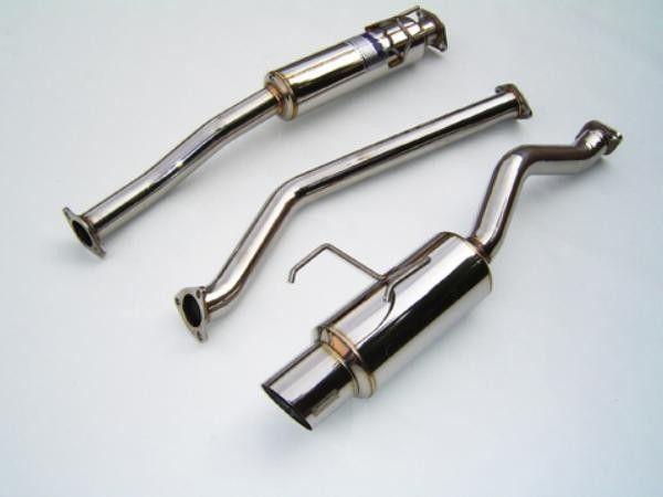 Invidia exhaust n1 catback cat back ss tip 00-05 mitsubishi eclipse v6 dsm 3g