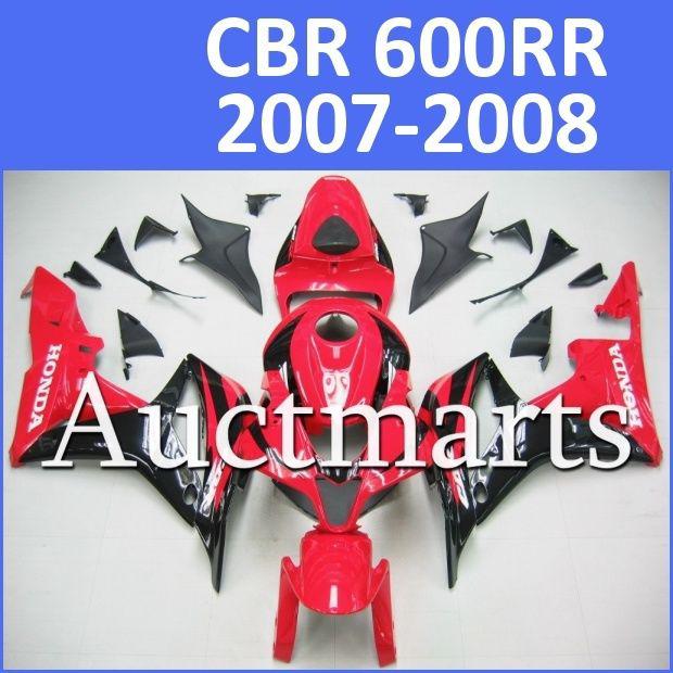 Fit honda 07 08 cbr600rr cbr 600 rr 2007 2008 fairing kit abs plastics d11 h11