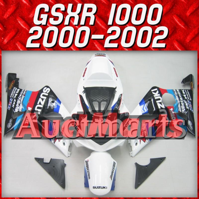 Fit suzuki 00 01 02 gsxr 1000 gsx-r1000 2000 2001 2002 fairing k1 c10 c25