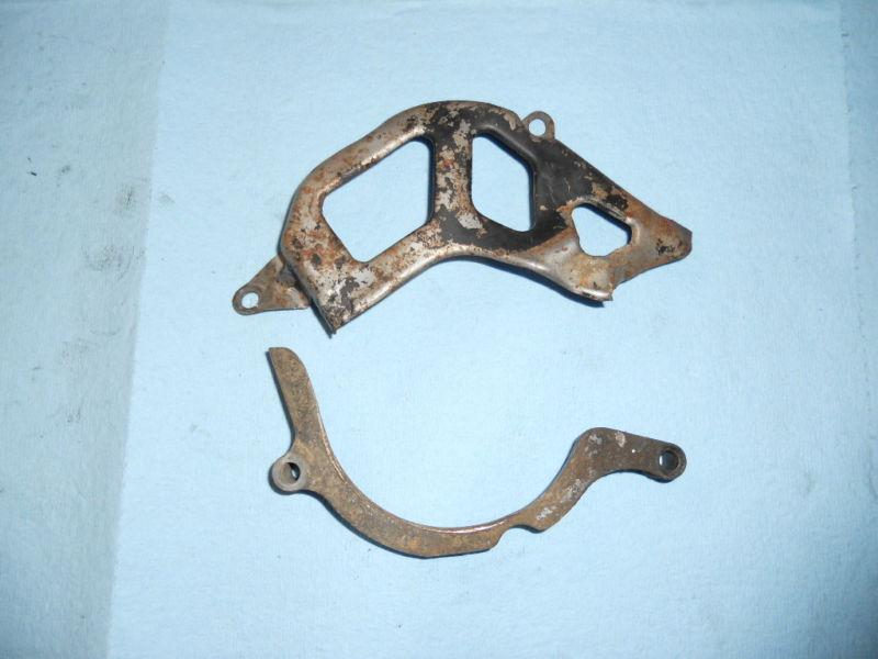 1985 honda xr350 miscellaneous bracket/small cover lot