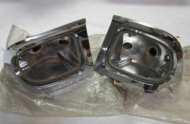 63 amc classic ambassador wagon nos l&r taillight housing