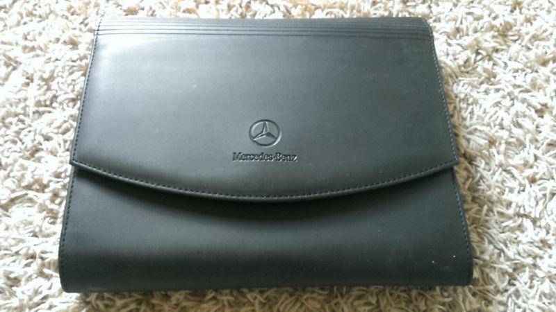 Mercedes owners manual leather case