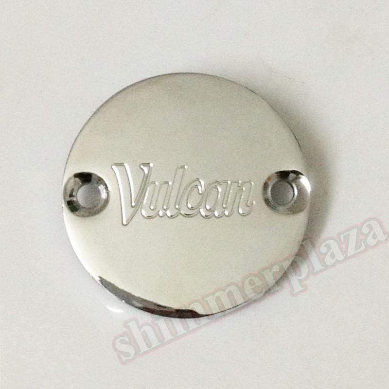 Chrome brake fluid reservoir cap for kawasaki vulcan 500 750 800