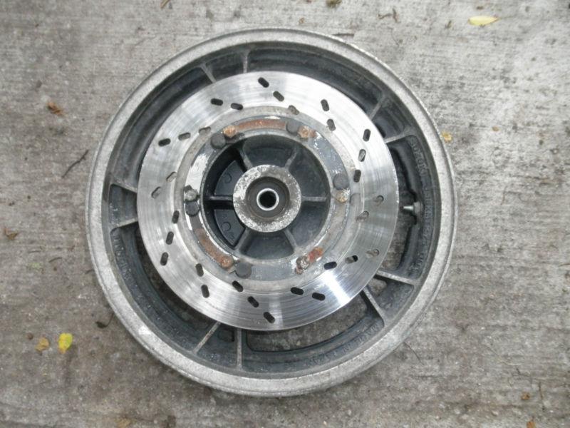 1982 suzuki gs1100gk  rear wheel with brake discs