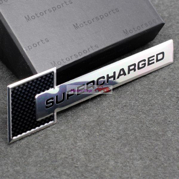 2 red supercharged emblem badge sticker lotus chevrolet pontiac nissan audi ford