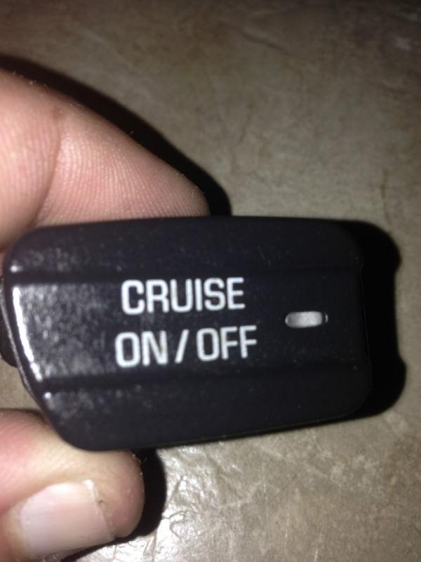 2000-2005 chevy monte carlo cruise control button. works.