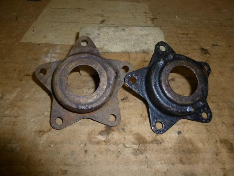 Oem harley davidson star hub star cover set  1936 to 1966 all big twin wheels