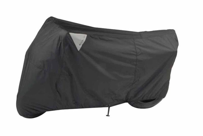 Used dowco guardian weatherall plus motorcycle cover with alarm, medium