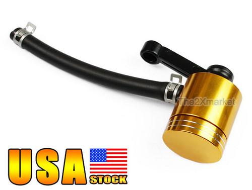 Cnc motorcycle fluid reservoir front back brake clutch cbr gsxr yzf zr universal