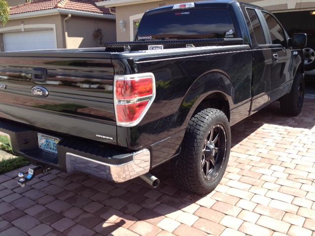 Ford f-150 headlight and tail light housings