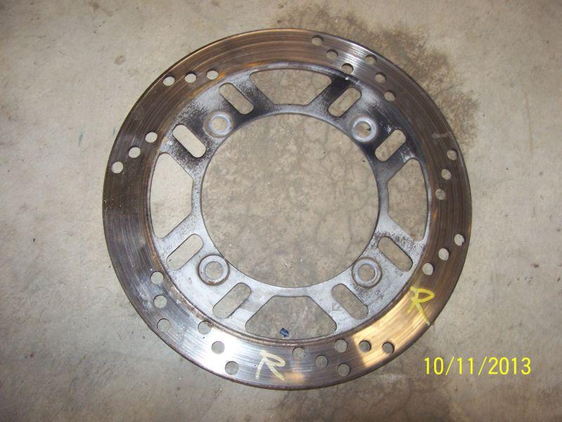 Oem factory 94-06 kawasaki ex250f ex250 250 ninja rear brake rotor