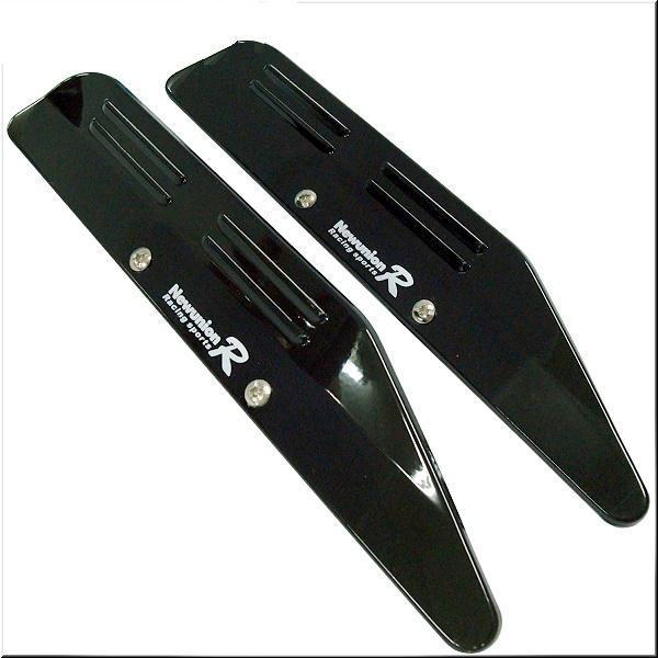 Car windshield wiper arm wiper pressure tablets black x  2pieces